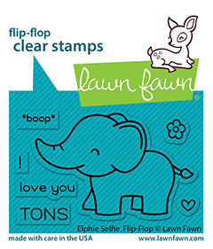 elphie selfie flip-flop
