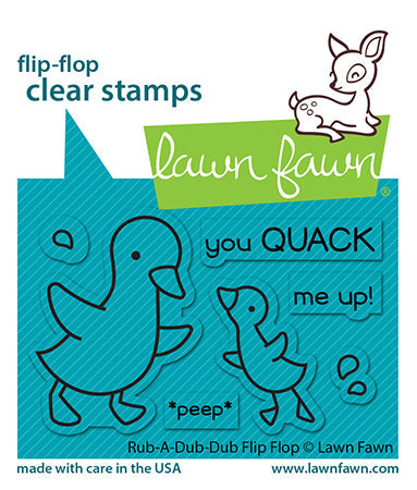 rub-a-dub-dub flip-flop